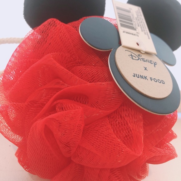 2for$10🍏Disney x JUNK FOOD Bath Sponge Scrubber - Picture 6 of 6